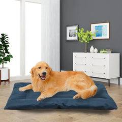 Thickened Dog Bed Mat Anti-Scratch Pet Bed Large Dog Crate Mat Waterproof Non-Slip Puppy Sleeping Pad Washable Kennel Cushion