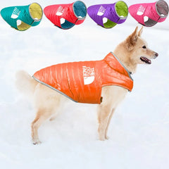 Winter Dog Light Down Jacket Double-sided Warm Waterproof Pet Dogs Clothes Reflective For Puppy Ropa Perro Dogs Coats Perro Pug