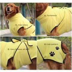 New Arrival Dog Bathrobe Towel Pet Dog Bath Towel for Small Medium Large Dogs 400g Microfiber Super Absorbent Pet Product