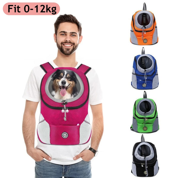 Pet Dog Carrier Bag Carrier For Dogs Backpack Portable Travel Breathable Dog Bag Outdoor Dog Carrier Bag Pet Carrying Supplies