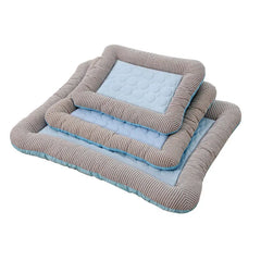 Cooling Pet Bed For Dogs house dog beds for large dogs Pets Products For Puppies dog bed mat Cool Breathable Cat sofa supplies