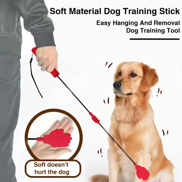 Comfortable Grip Dog Training Tool Effective Dog Training Stick with Comfortable Grip Foldable Design for Small Dogs for Pets