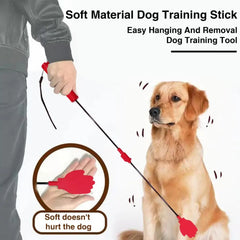 Comfortable Grip Dog Training Tool Effective Dog Training Stick with Comfortable Grip Foldable Design for Small Dogs for Pets