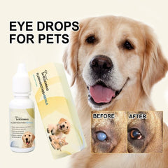 448B Pet Eye Care-Solution Eye Drop for Tear-Stains Remove Puppy Eye-Clear Drop Gentle Eye Wash Drop 20ml Cat Eye-Drops