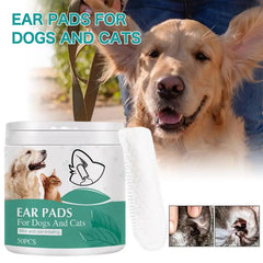 Pet Finger Wipes Dog Wipes Ear and Cochlear Care Safe & Effective Cat Teeth Wipes Pet Supplies for Teeth Cleanings