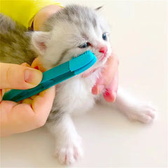 Pet Comb Tear Stain Brushes Eye Care Kitten Eye Rub Toothbrush Tear Stains Brush Eco-friendly Pets Cleaning Grooming Tools