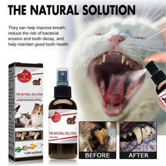 Dog Dental Spray Pets Fresh Breath Dental Spray For Dogs Dog Breath Freshener For Clean Teeth 30ml Cat Dental Care Bad Breath