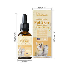 Pet Hair Essence Dog Cat Skin Care Serum Dog Hair Oil Pet Hair Thinning Moisturizing Liquid Pet Skin Repair Essence Hair Serum