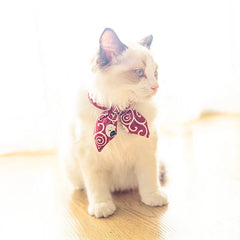 Cat Collar Bow Bowtie Cat Collar for Cats and Small Dogs Accessories Cat-Collar Kitten Pet Products Chihuahua Bow Tie Necklace