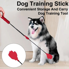 Comfortable Grip Dog Training Tool Effective Dog Training Stick with Comfortable Grip Foldable Design for Small Dogs for Pets