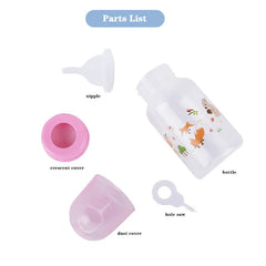 Pet Supplies 60ml /125ml Small Pet Feeding Bottle Cute Mini Kitten Feeding Bottle Cat Dog Feeder Plastic Dog Cat Feeding Bottle