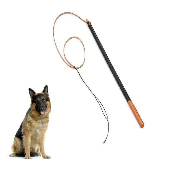 Pet Dog Training Whip Tool Imitation Cowhide Sound Whip for Professional Dog Training Working Durable Interactive Pet Supplies