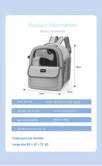 Pet Bag for Cat Carrier Backpack Bag Travel Pet Portable Breathable Dog Backpack Transparent Large Space Bag Carrier