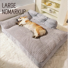 HOOPET Dogs Sofa Bed Pet Kennel Mats Cats Bed Winter Warm Sleeping Floor Mats for Small Middle Big Dog Nest Pet Accessories