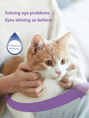 Pet Eye Drops For Cats Dogs Eyes Care Mild Cleaner Remove Tear Stains Ease Dry Relieve Eye Itching