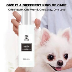 Dog Perfume Natural Fresh Scent Deodorant Perfume Odor Remove Refreshing Liquid Pet Relieves Tension Soothing Deodorizing 1pc