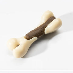 Top Selling Dog Chew Toy For Aggressive Chewers Real Beef Flavor Rubber Dong Bone Toys Dogs Teething Chew Toys Bones New 2024