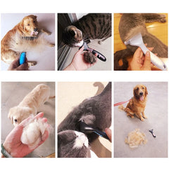 Pet Dog Brush Hair Removal Cat Brush Comb For Dogs Cats Long Short Hair Deshedding Trimmer Pet Grooming Tools Dog Supplies