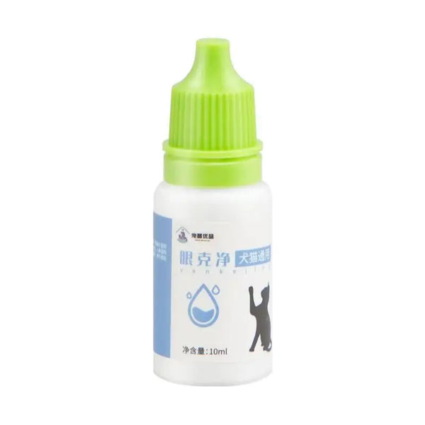 Dog and cat eye care drop eye drops 10ml pet eye redness, swelling, tears, cataracts