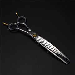 Dog Curved Thinning Scissors 7.25" VG10 Professional Pet Grooming Scissors Animal Chunker Scissors Dropshipping