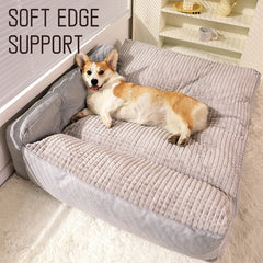 HOOPET Dogs Sofa Bed Pet Kennel Mats Cats Bed Winter Warm Sleeping Floor Mats for Small Middle Big Dog Nest Pet Accessories