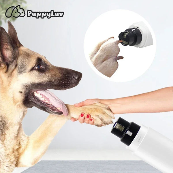 Dog Nail Grinder USB Rechargeable Electric Dog Nail Clippers Clipper For Cat Nail Cutter Pet Grooming Equipment Pet Supplies