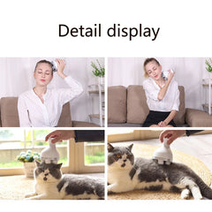 Electric Head Massager Multifunctional Health Care For Scalp Body Shoulder Neck Pet Cat Dog Massage Relieve Stress Rechargeable