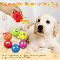 Cute Big Eye Monster Design Durable Dog Squeaky Chew Latex Toys Tough Squeaky Dog Grinding Teeth Toys Dog Accessories