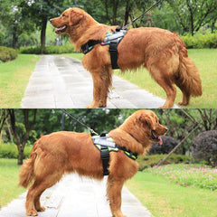 New Nylon Dog Harness Personalized Pet K9 Harness For Dogs Reflective Breathable Dog Harness Vest with Name Tag Dog Accessories