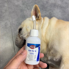 Pet Dog Ear Cleaning Care Solution Ear Drops Ear Mites Ear Wax Anti-inflammatory Water Cat and Dog Ear Wash Bleach