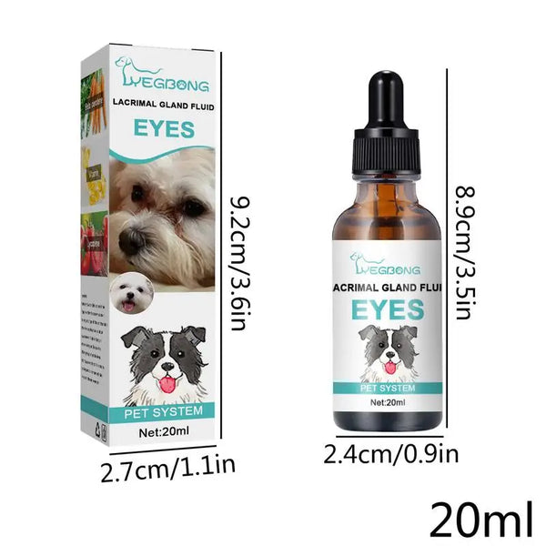 Eye Cleaner For Dogs Dog Eye Wash Drops Cats & Dogs Tear Stain Remover Dog Eye Wash Drops Dog Tear Stain Cleaner Pet Care