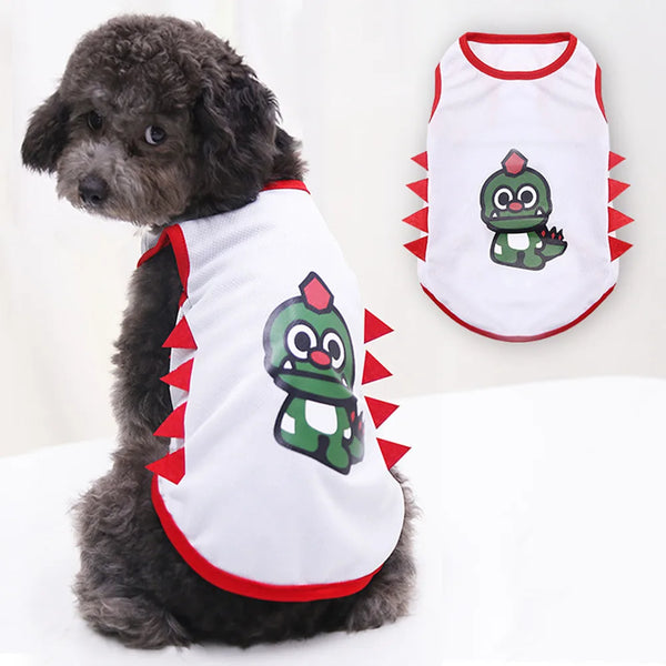 Dog Shirt Summer Dog Clothes Vest For Small Dogs Chihuahua Tshirt Puppy Yorkshire Terrier Pet Clothes Ropa Perro Pets Clothing