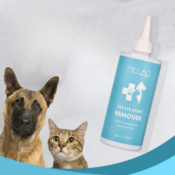 237ml Eye Drops Cleaner for Dogs Useful Mild Ingredients Soothing Moisturizing Stain Remover for Pet Dog Cat Eyes Care Drops